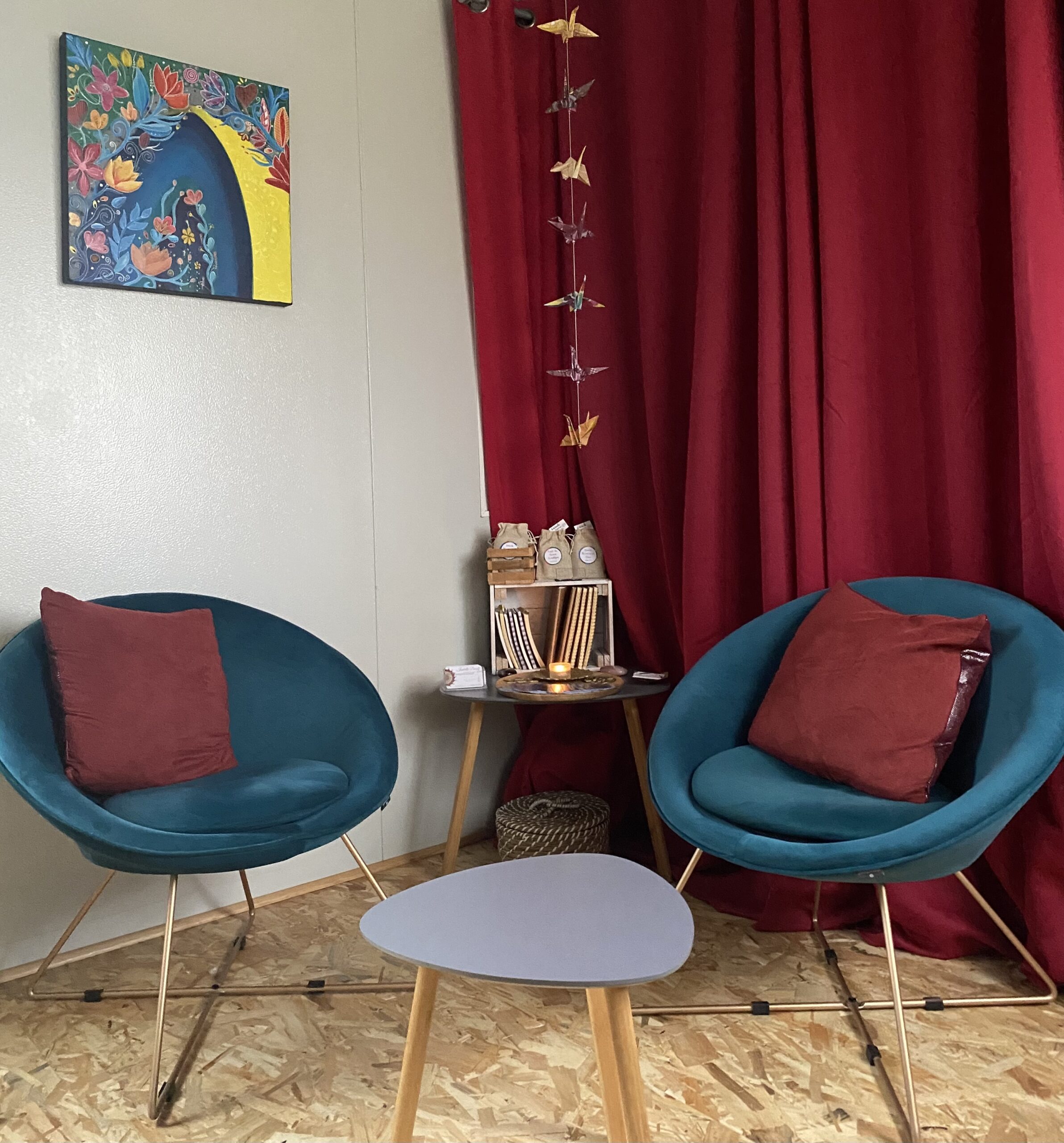 espace d'écoute au cabinet