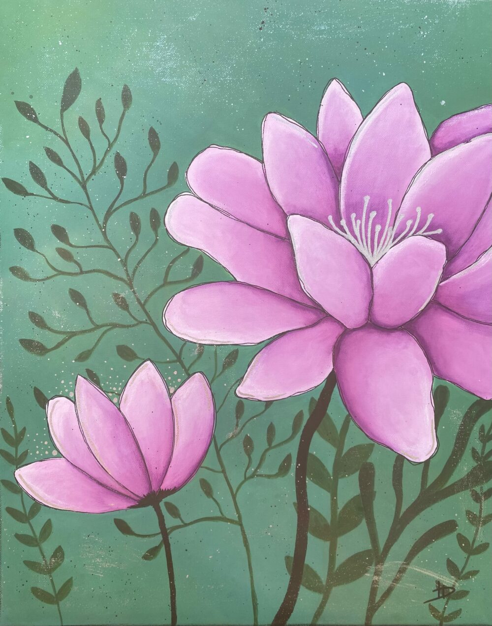 Création artistique intuitive d'Isabelle Decalf, énergéticienne à Lynde